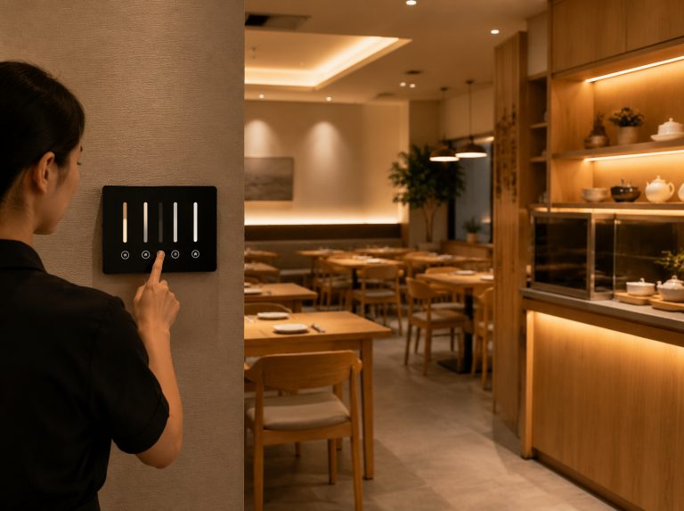 长安镇餐饮智能调光控制方案